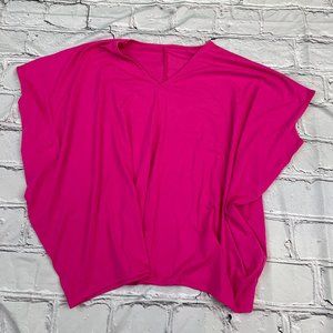 Hot Pink Dolman Top